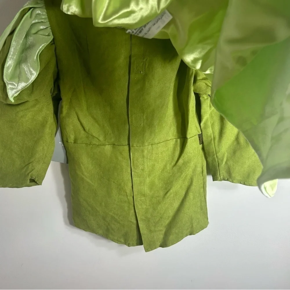 Disney Prince Naveen Costume NEW Sz 4 Princess and the Frog Green Kids Cape - Picture 8 of 8